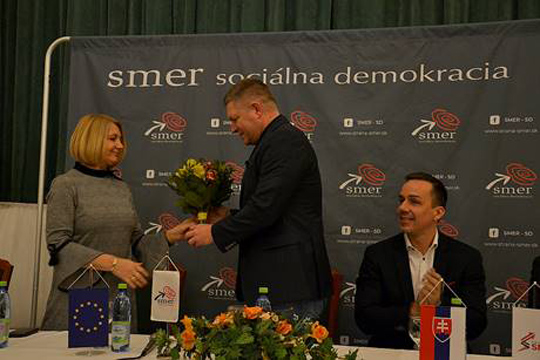 Stretnutie s predsedom strany SMER-SD Robertom Ficom v Michalovciach - foto č. 6